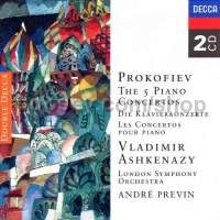 The 5 Piano Concertos (Ashkenazy) (Decca Audio CD)