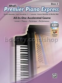 Alfred's Premier Piano Express Book 3 (Book & CD)