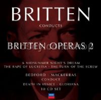 Britten conducts Britten Operas II (Decca Audio CD Box Set x10)