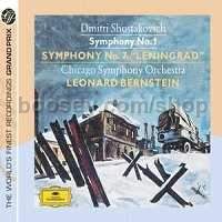 Symphonies Nos. 1 & 7 "Leningrad" (Deutsche Grammophon Audio CD)