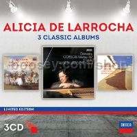 Alicia de Larrocha - 3 Classic Albums (Decca Classics Audio CDs)