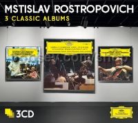 3 Classic Albums (Mstislav Rostropovich) (Deutsche Grammophon Audio CDs)