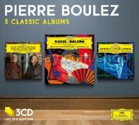 Pierre Boulez - 3 Classic Albums (Deustche Grammophon Audio CDs)