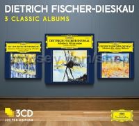 Dietrich Fischer-Dieskau - 3 Classic Albums (Deustche Grammophon Audio CDs)