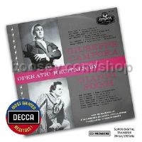 Operatic Recitals by Giuseppe Campora & Gianni Poggi (Most Wanted Recitals!) (Decca Classics CD)