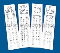 Hymn Bookmark The Lord's My Shepherd (pack of 10)