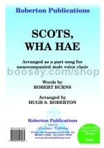 Scots Wha Hae - male choir