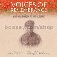Voices of Remembrance, with readings by Vanessa Redgrave and Ralph Fiennes
