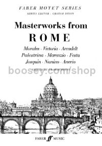 Masterworks from Rome (SATB & Organ)