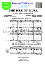 Isle of Mull for male choir