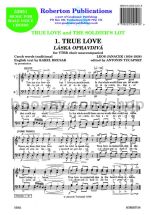 True Love & the Soldier's Lot for male choir