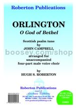 Orlington - O God of Bethel for male choir