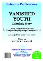 Vanished Youth for male choir