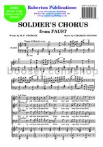 Soldier's Chorus from Faust for TTBB choir