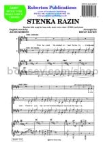 Stenka Razin for male choir