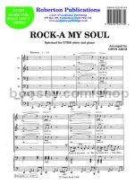 Rock-a My Soul for male choir