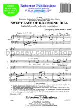 Sweet Lass of Richmond Hill for male choir
