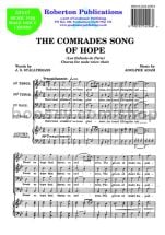 Comrades Song of Hope for male choir