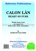 Calon Lan for male choir