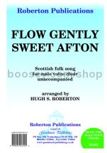 Flow Gently Sweet Afton for TBB choir