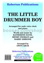 Little Drummer Boy for male choir