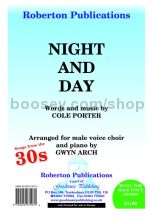 Night and Day for male choir
