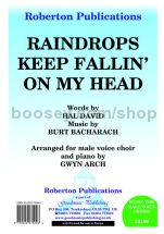 Raindrops Keep Fallin' for male choir
