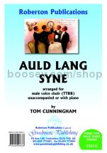Auld Lang Syne for male choir