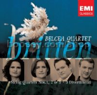 String Quartets 1, 2 & 3 - 3 Divertimenti (EMI Classics Audio CD x2)
