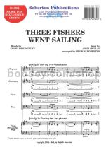 Three fishers went a-sailing for SATB choir