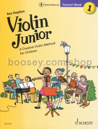 Violin Junior Concert Book 1 (Book & Online Audio)