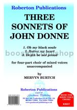 Three Sonnets of John Donne for SATB choir