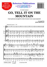 Go Tell It On the Mountain for SATB choir