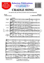 Cradle Song for SATB choir