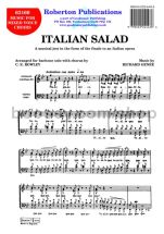 Italian Salad for SATB choir