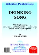 Drinking Song for SATB choir