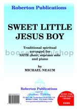 Sweet Little Jesus Boy for SATB choir