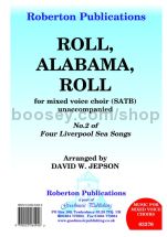 Roll Alabama Roll for SATB choir