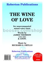 Wine of Love for SATB choir