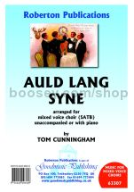 Auld Lang Syne for SATB choir