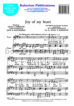 Joy of My Heart for unison choir