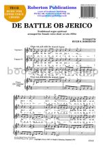 De Battle Ob Jerico for female choir (SSA)