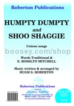 Humpty Dumpty / Shoo Shaggie for unison voices