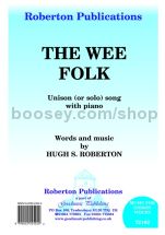 The Wee Folk for unison choir