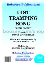 Uist Tramping Song (Come Along) for unison choir