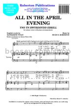 All in the April Evening for unison voices