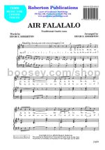 Air Falalalo for unison choir
