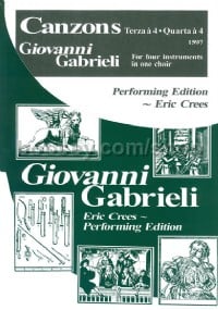 Canzon Terza a 4 (Giovanni Gabrieli Performing Edition)