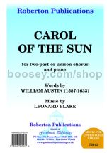 Carol of the Sun for female choir (SA)