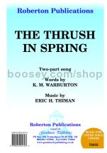 Thrush in the Spring for female choir (SA)